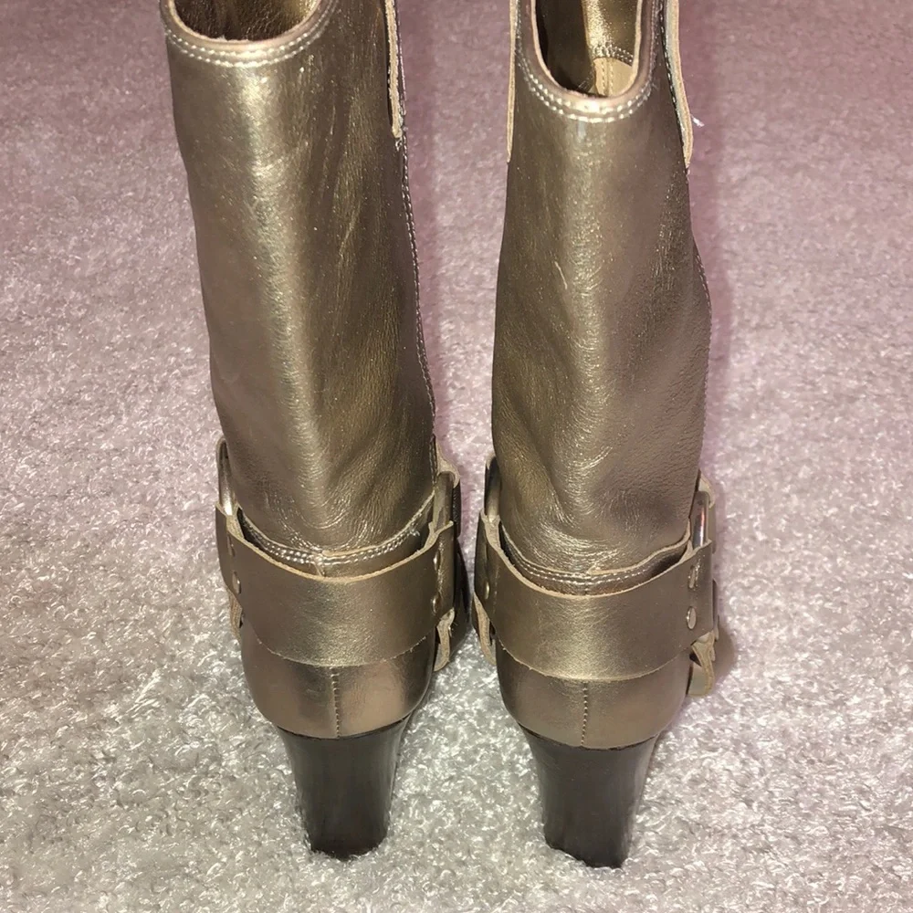 COPY - MICHAEL Michael Kors Metallic Heeled Boots - Picture 5 of 12